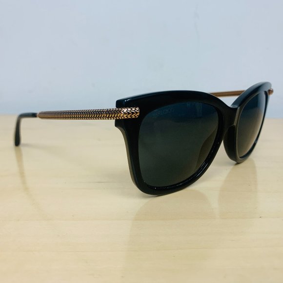 Jimmy Choo Black Shade/S Sunglasses - Picture 1 of 10
